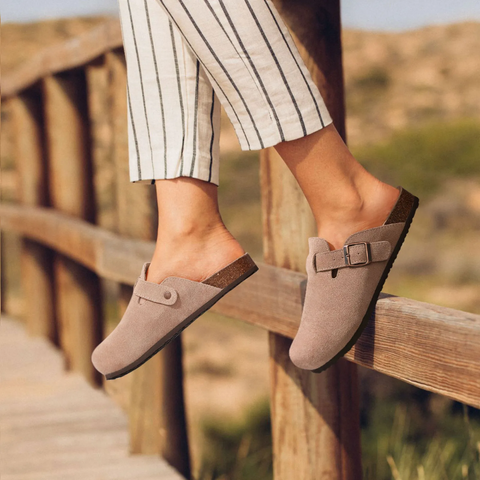 Davy | Women's Orthopedic Slippers with Strap