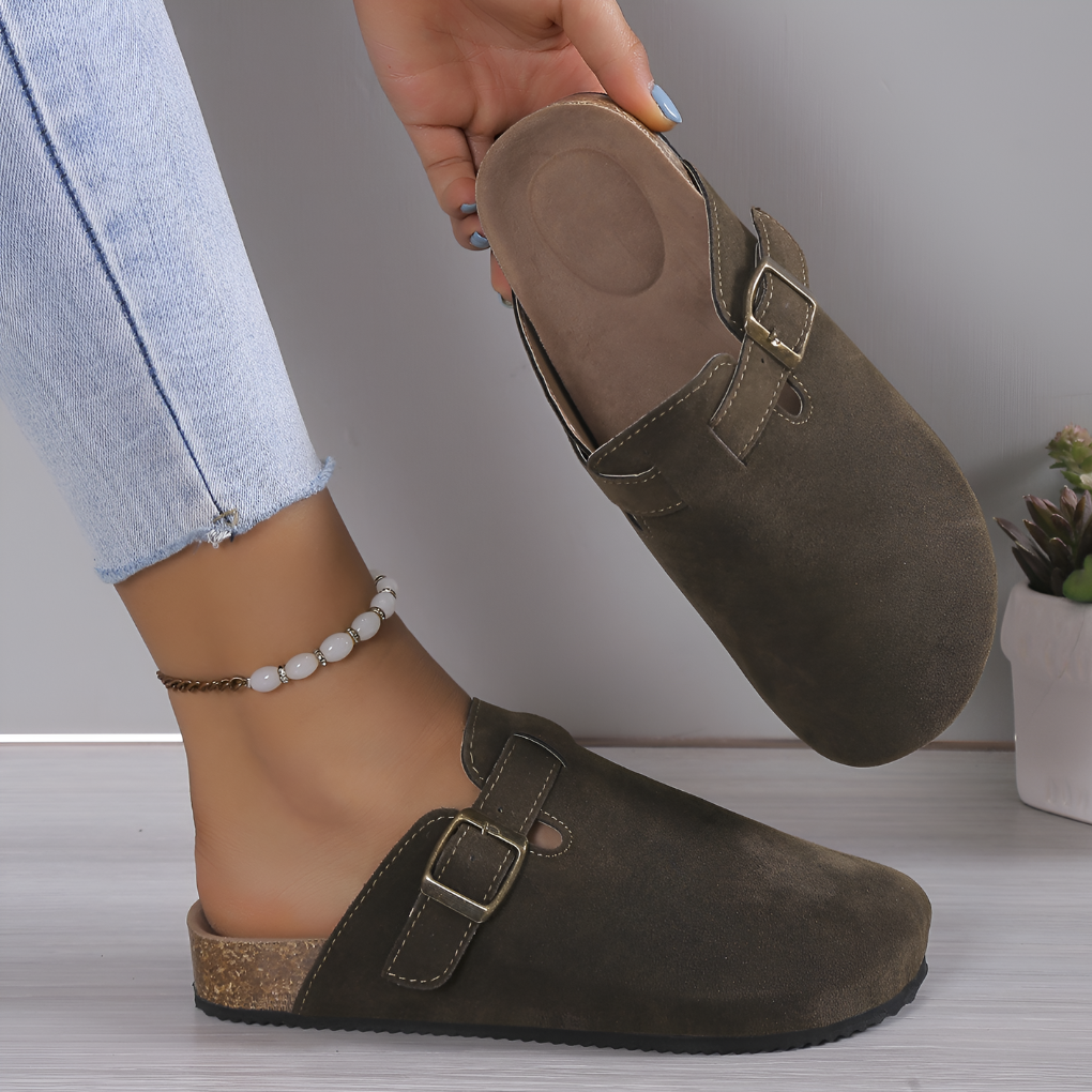 Davy | Women's Orthopedic Slippers with Strap