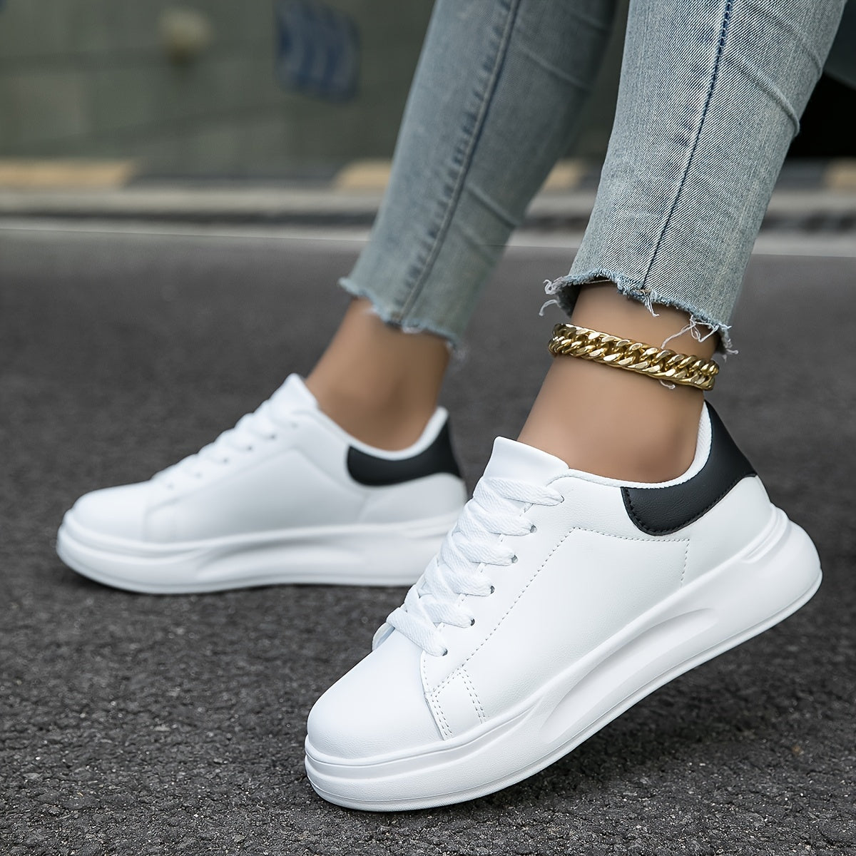 Davy | Women's Platform Sneakers with Orthopedic Support