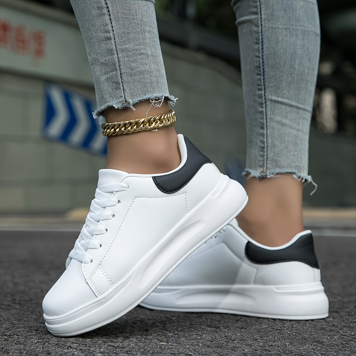 Davy | Women's Platform Sneakers with Orthopedic Support