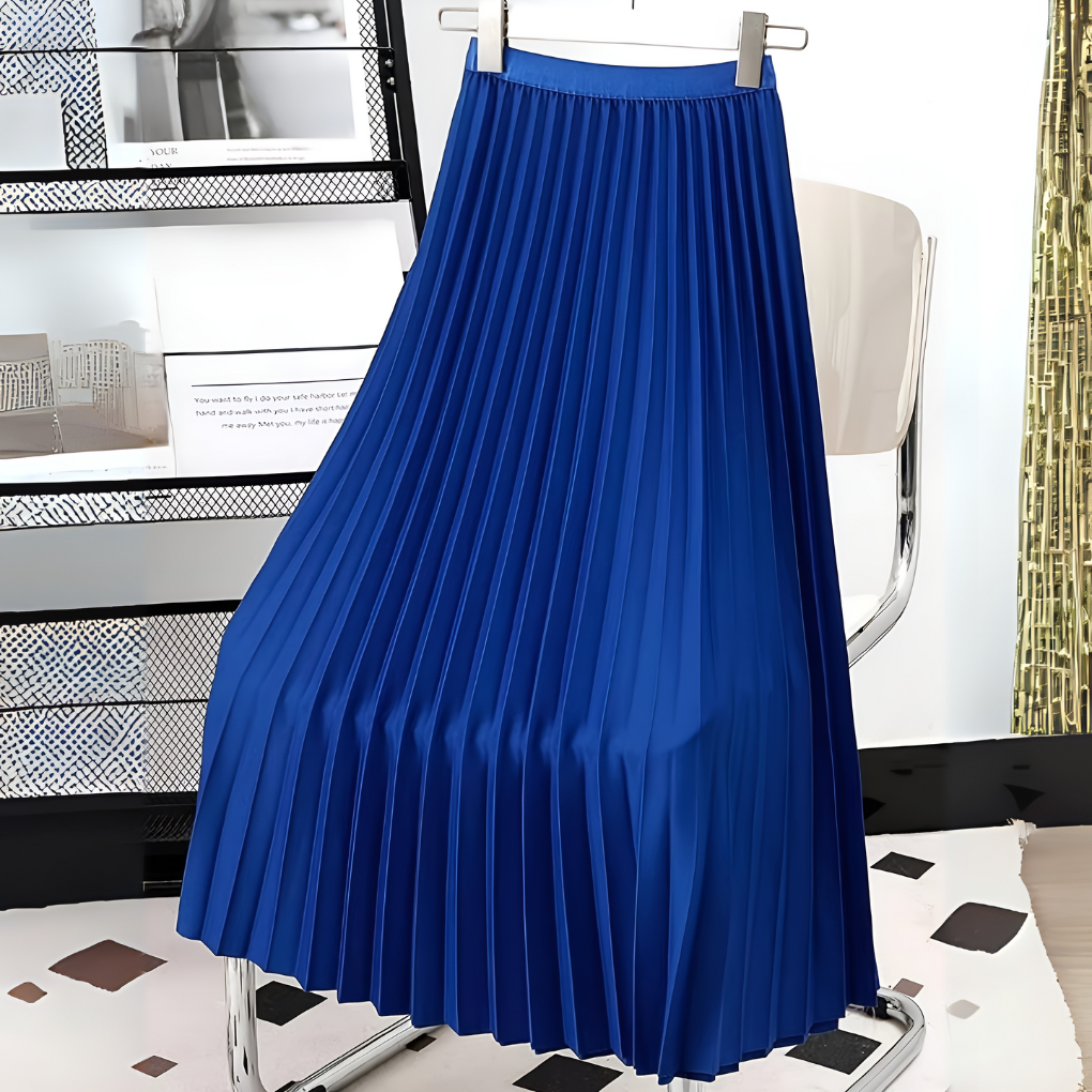 Davy | Women's Pleated Midi Skirt