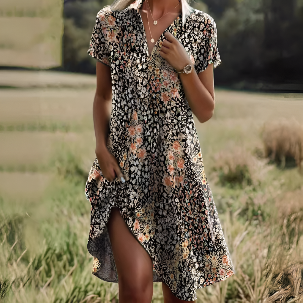 Davy | Women's Polka Dot Summer Dress