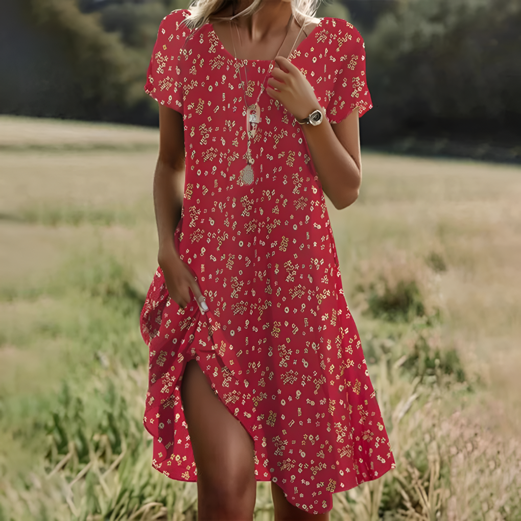 Davy | Women's Polka Dot Summer Dress