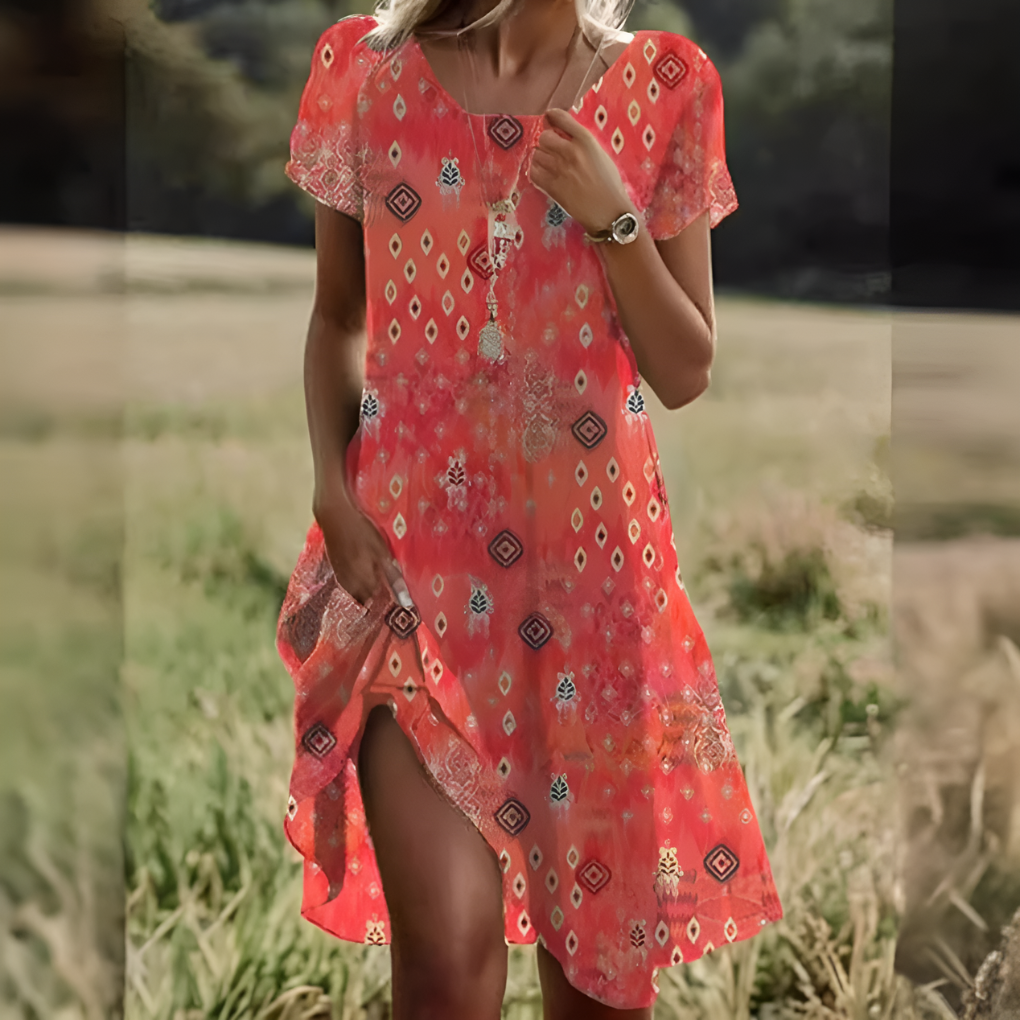 Davy | Women's Polka Dot Summer Dress