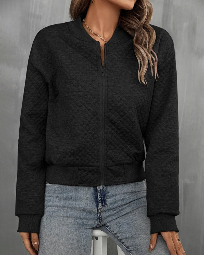 Davy | Women's Quilted Bomber Jacket