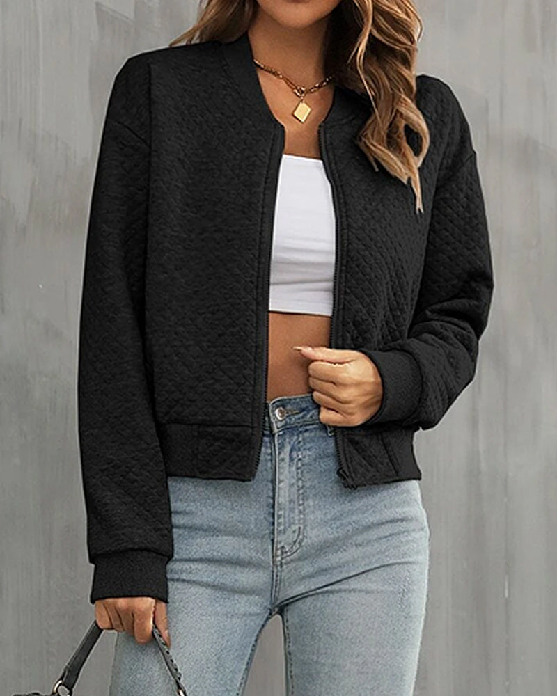 Davy | Women's Quilted Bomber Jacket