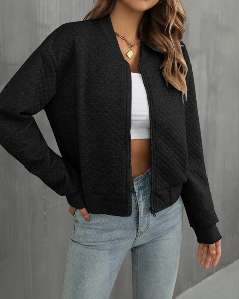Davy | Women's Quilted Bomber Jacket