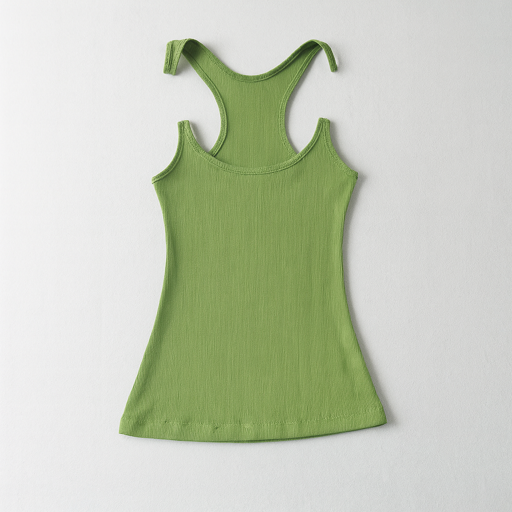 Davy | Women's Ribbed Racerback Tank Top