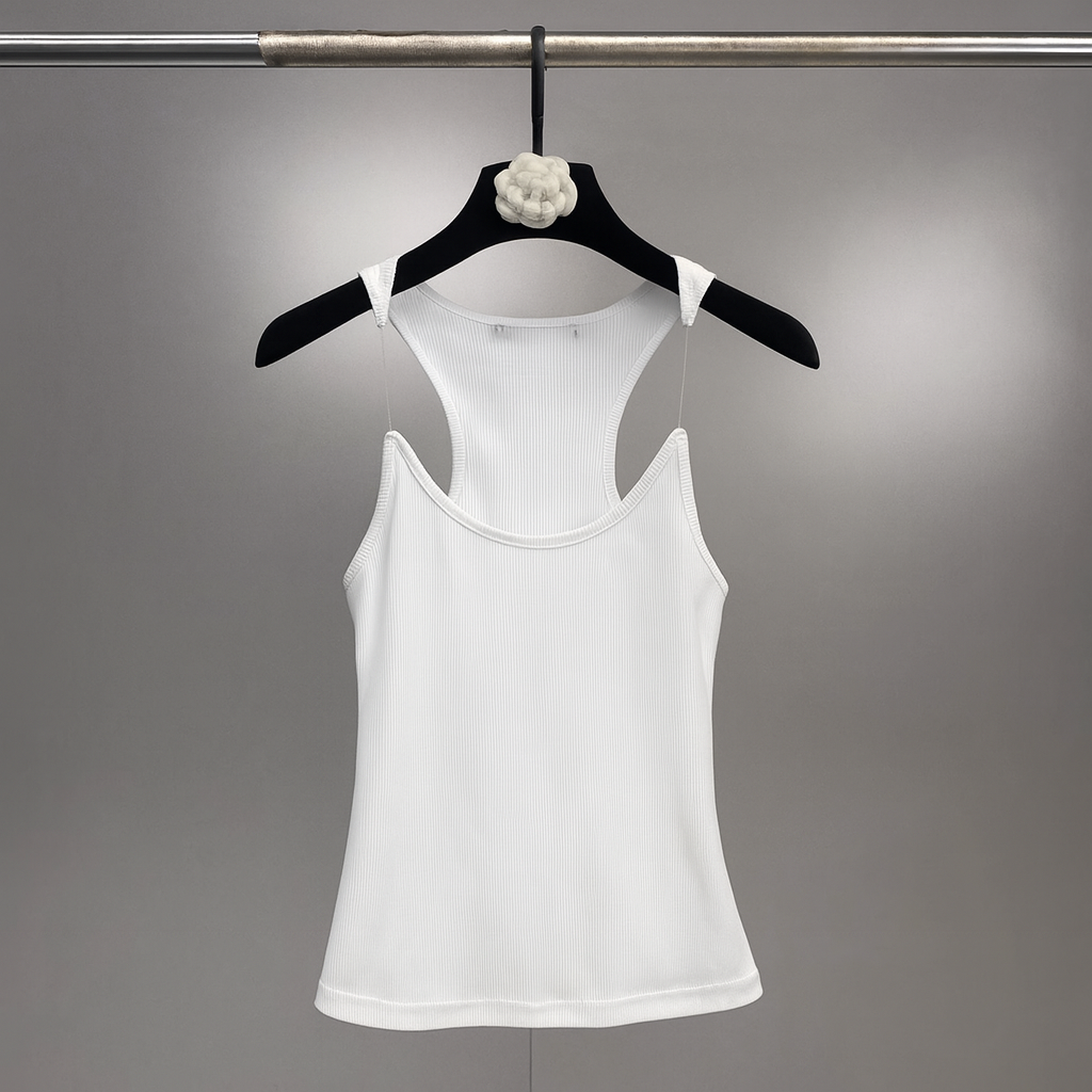 Davy | Women's Ribbed Racerback Tank Top