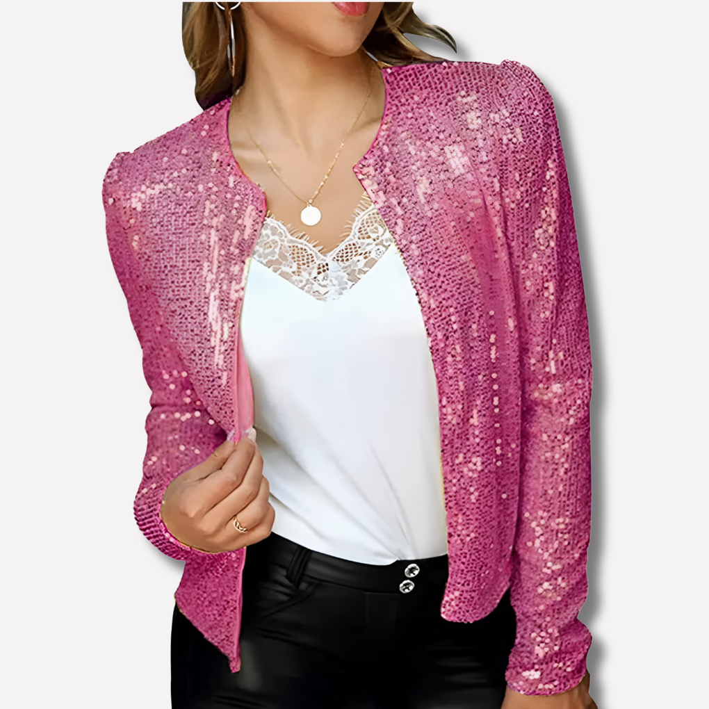 Davy | Women's Sequin Blazer Jacket