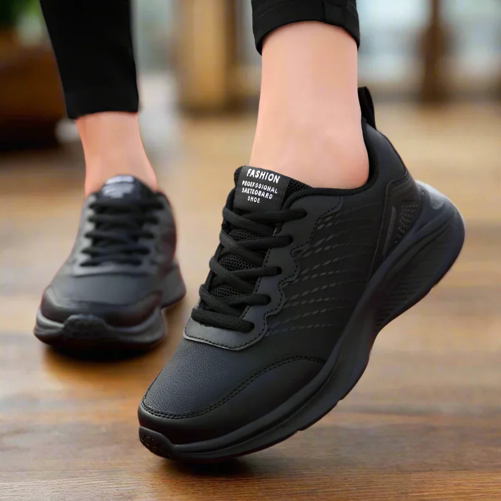 Davy | Women's Slip-Resistant Work Sneakers with Lace-Up Closure