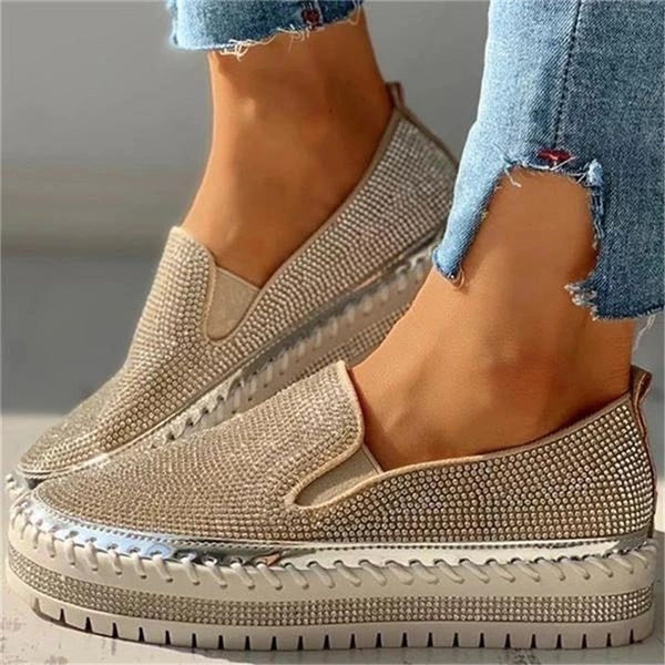 Davy | Women's Sparkling Slip-On Shoes