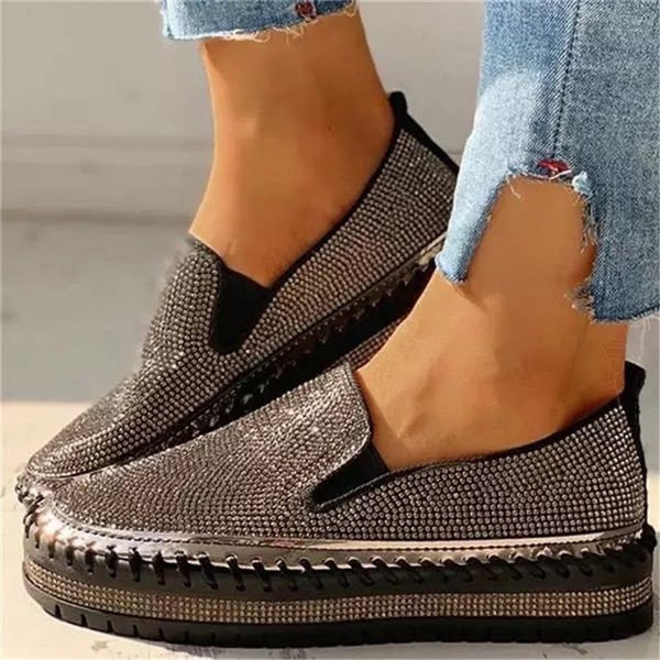 Davy | Women's Sparkling Slip-On Shoes