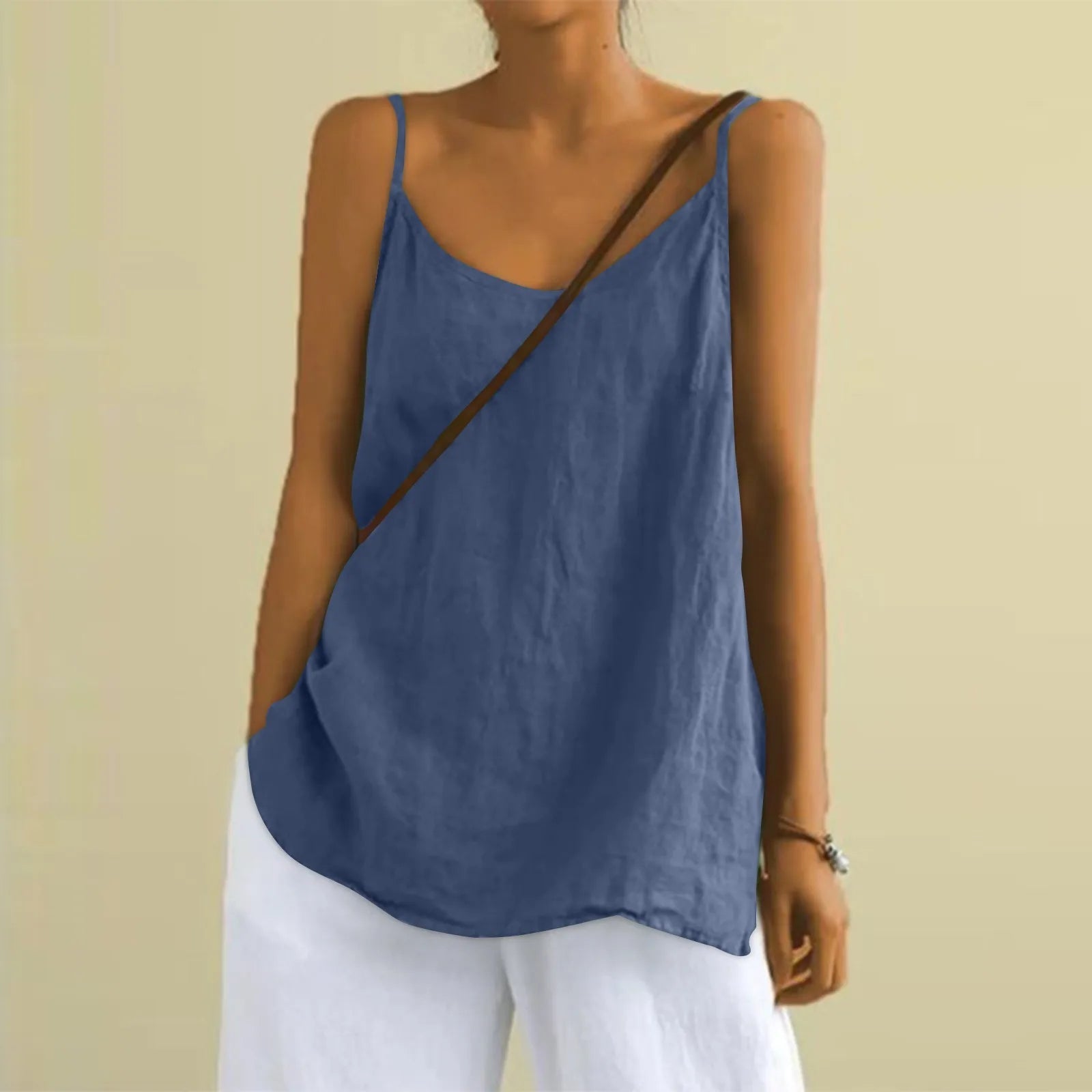 Davy | Women's V-Neck Camisole Loose Fit Top