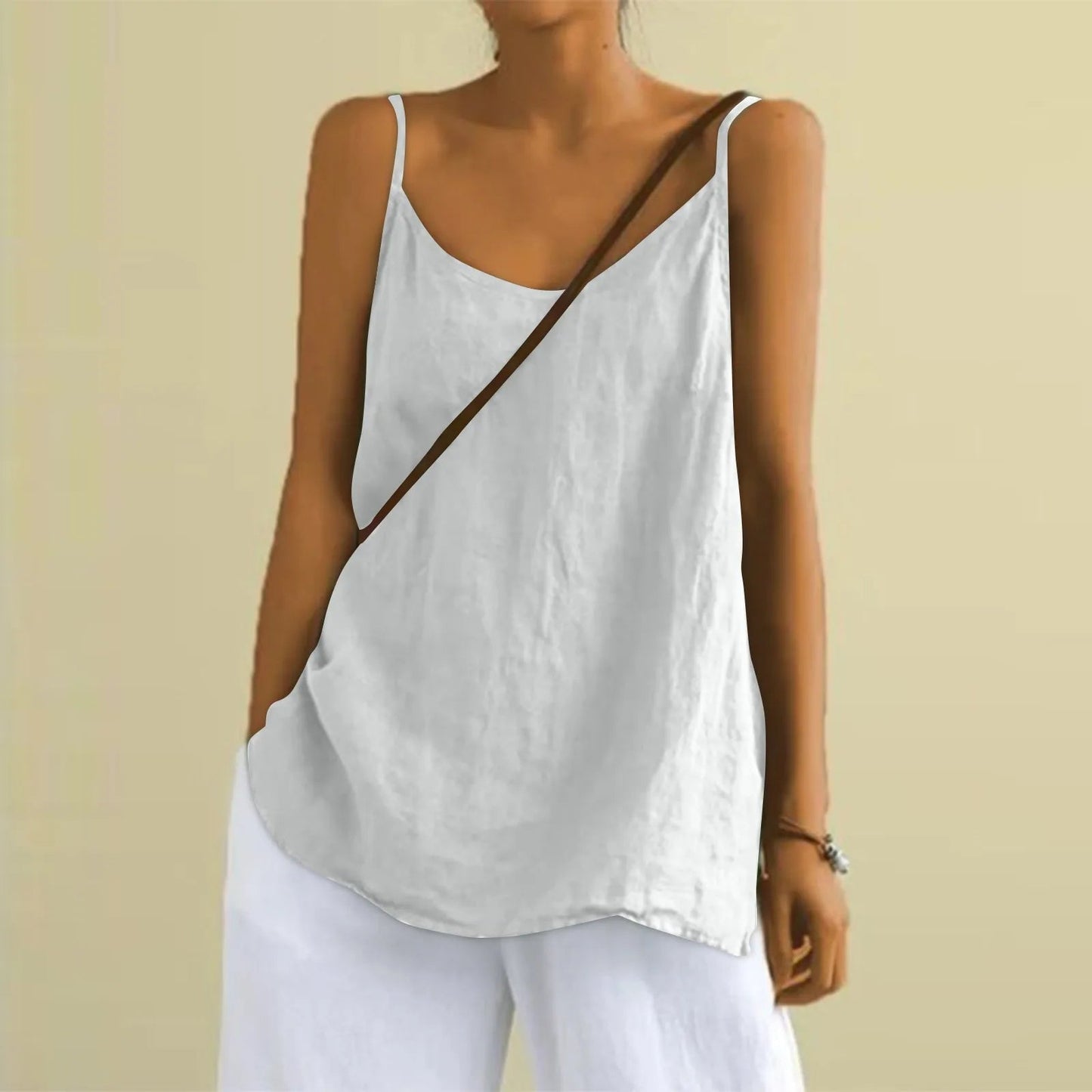 Davy | Women's V-Neck Camisole Loose Fit Top