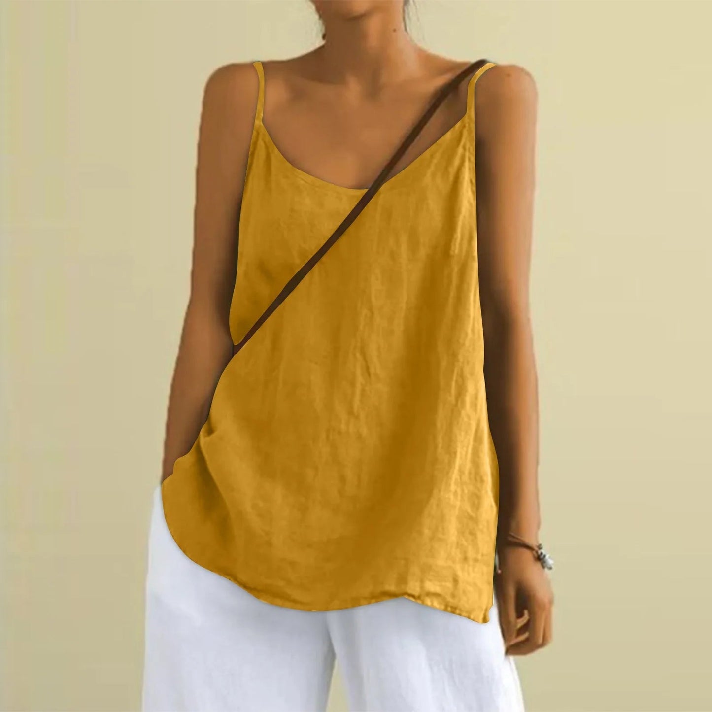 Davy | Women's V-Neck Camisole Loose Fit Top