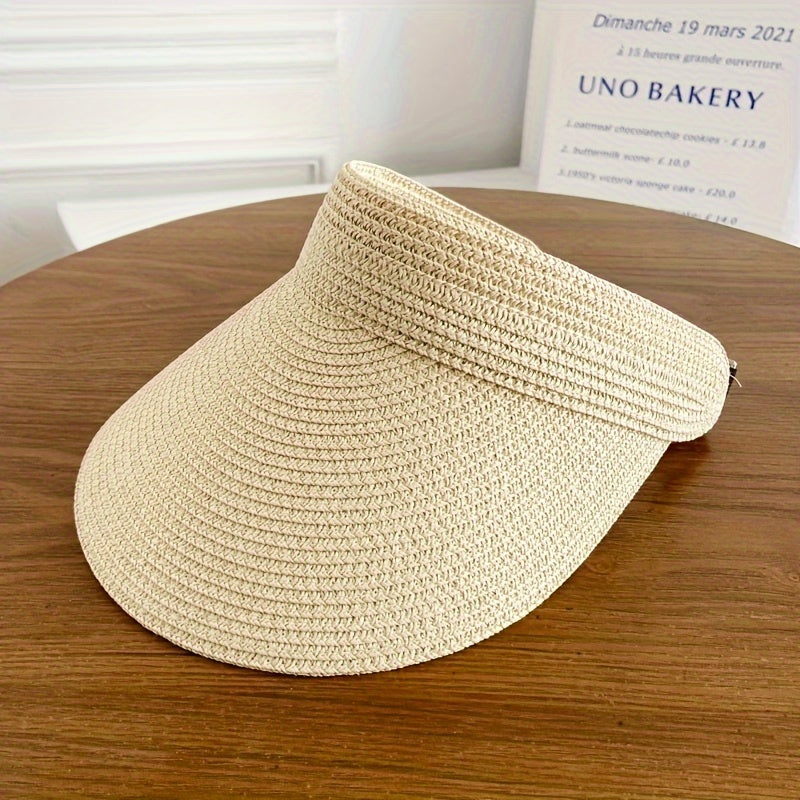 Davy | Women's Wide Brim Sun Visor Hat