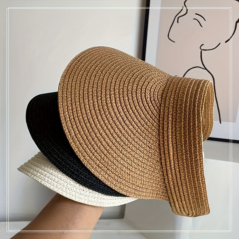 Davy | Women's Wide Brim Sun Visor Hat