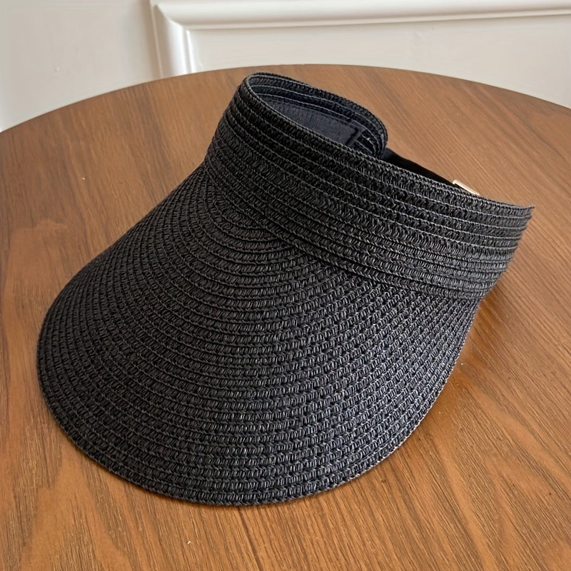 Davy | Women's Wide Brim Sun Visor Hat