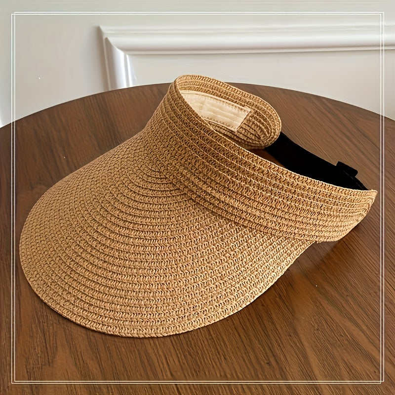 Davy | Women's Wide Brim Sun Visor Hat