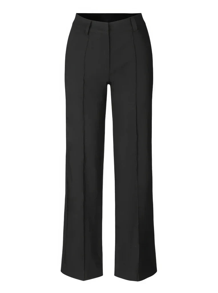 Davy | Women's Wide Leg Trousers with Slim Fit