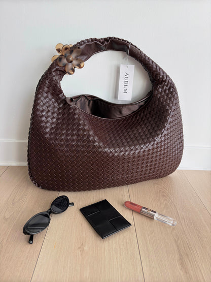 Davy | Women's Woven Tote Bag - Stylish & Spacious