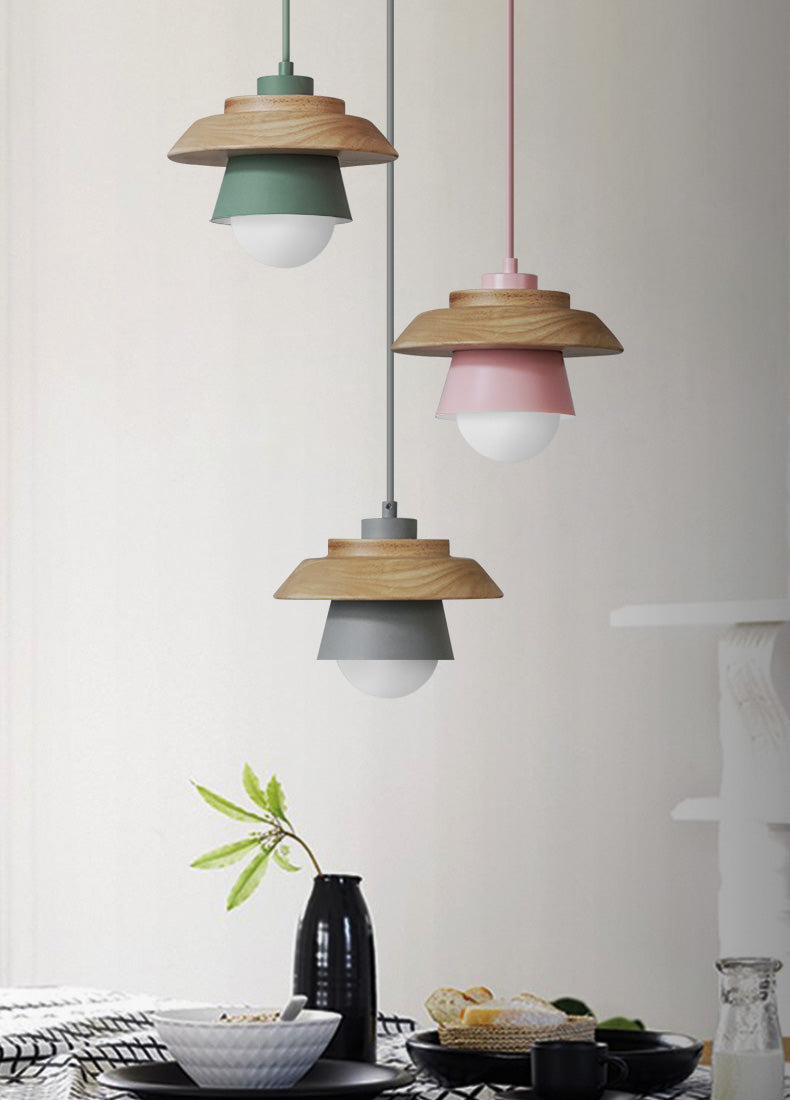 Davy | Wood Pendant Light | Nordic Natural Design