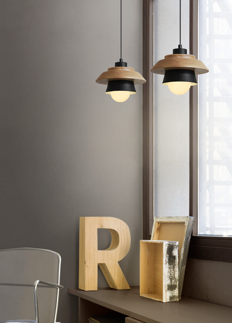 Davy | Wood Pendant Light | Nordic Natural Design
