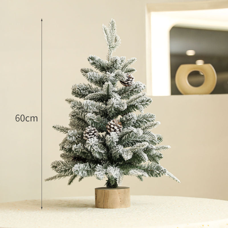 Decorative Mini Christmas Tree with LED Lights