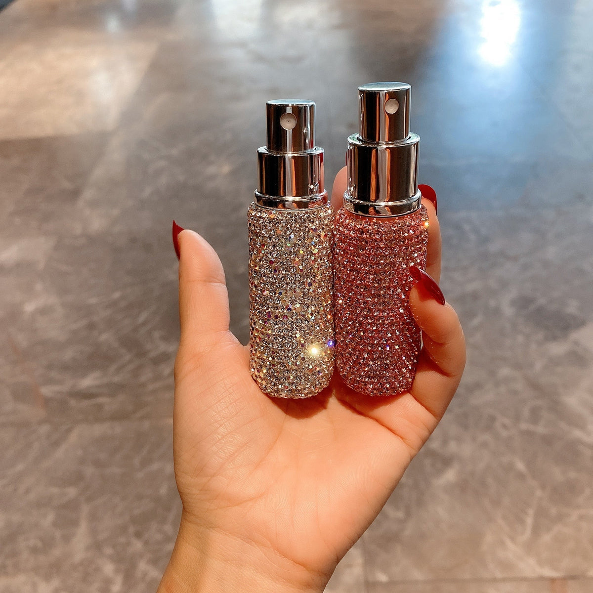 Diamond Refillable Perfume Bottle