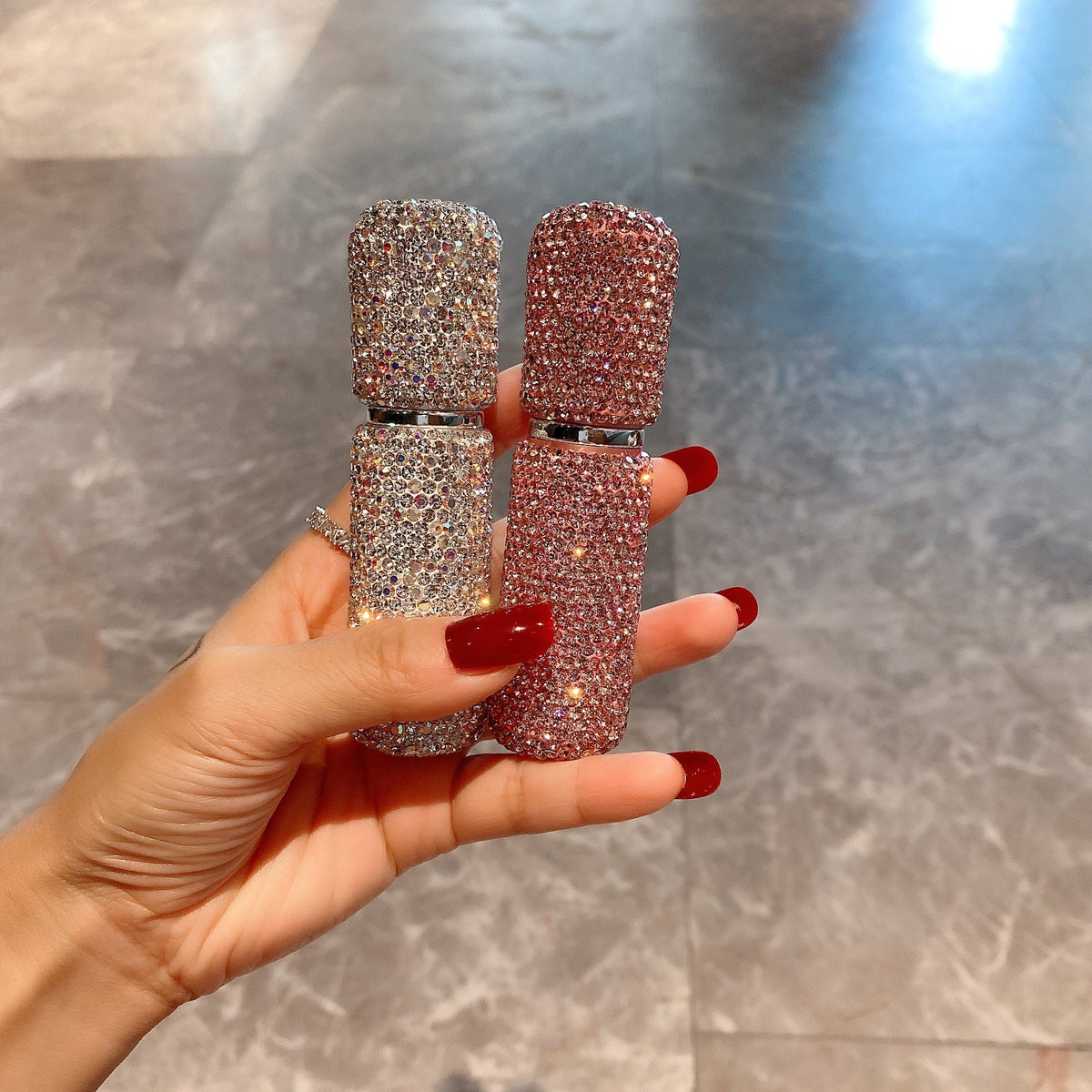 Diamond Refillable Perfume Bottle