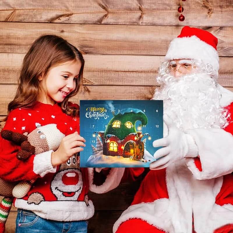 Calendrier de l’Avent DIY avec bracelet de Noël pour 24 jours de créativité