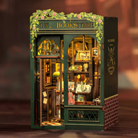 Niche à Livres Hibou Miniature - Kit de Bricolage en Bois 3D avec Lumières