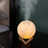 Dual-Function Air Purifier and Humidifier with Moonlight Effect for Clean Air and Ambient Lighting
