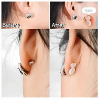 Earring Stabilizer for Secure Hold of Heavy Earrings Without Sagging