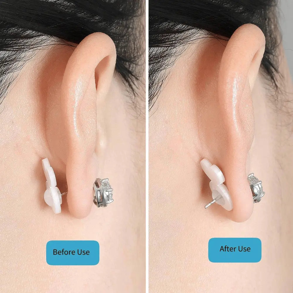 Earring Stabilizer for Secure Hold of Heavy Earrings Without Sagging