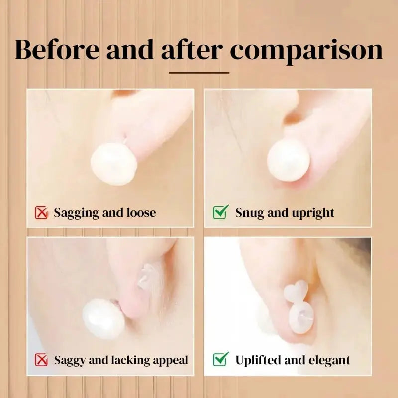 Earring Stabilizer for Secure Hold of Heavy Earrings Without Sagging