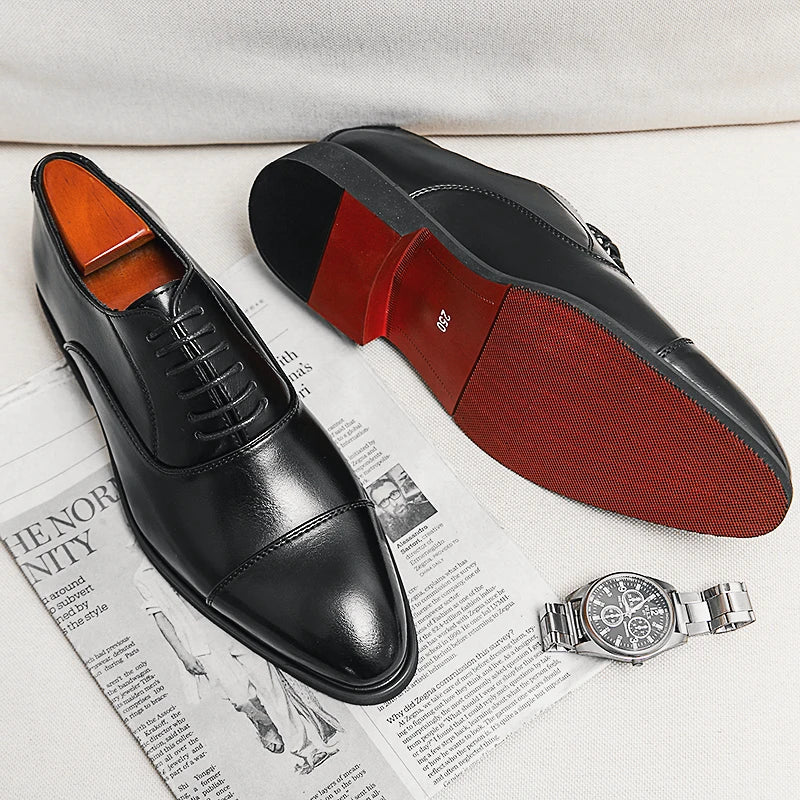 Eco-Leather Oxford Shoes