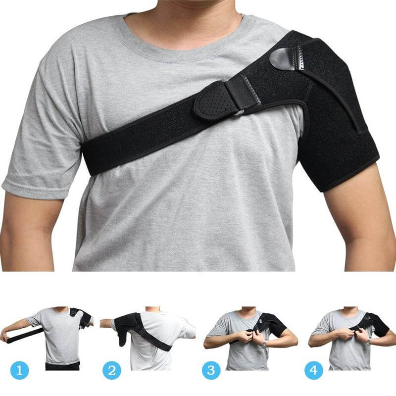 Elastic Shoulder Brace | Relieves Pain & Supports Recovery