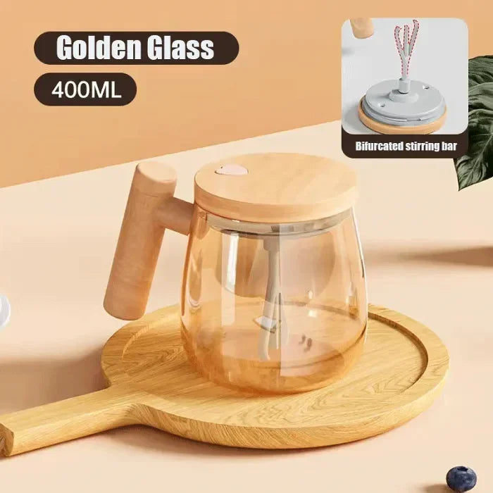 Mug électrique à mélange automatique haute vitesse avec démarrage à un bouton pour boissons chaudes et froides
