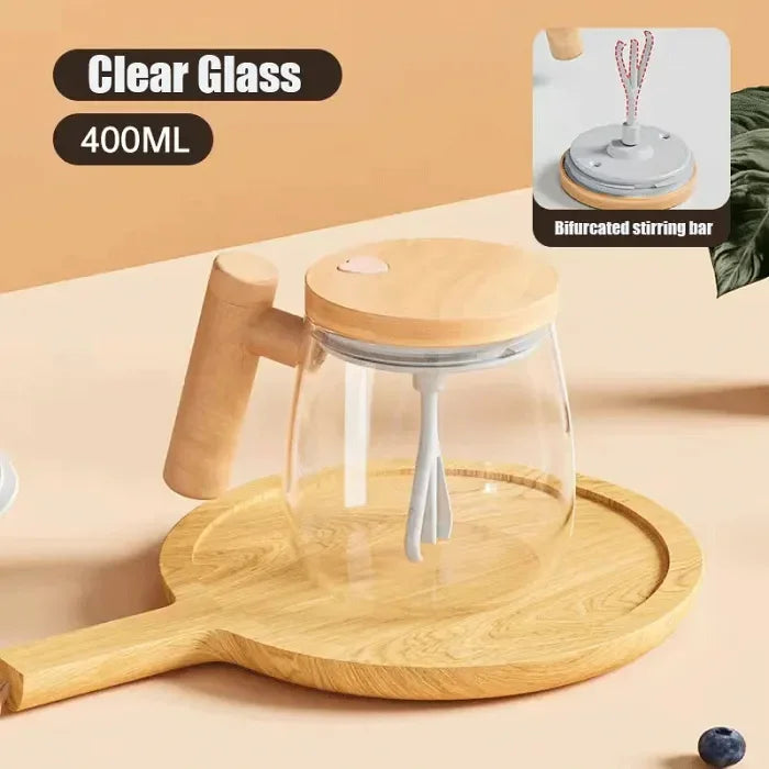Mug électrique à mélange automatique haute vitesse avec démarrage à un bouton pour boissons chaudes et froides