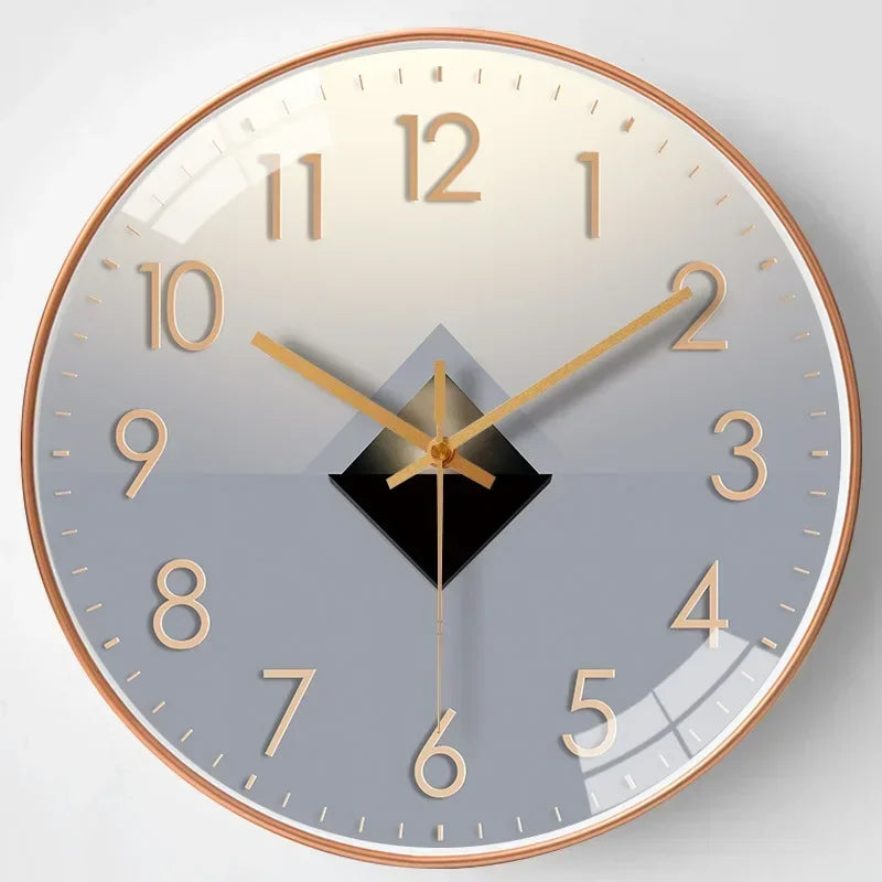Elegant and Silent Wall Clock Ideal for Any Room
