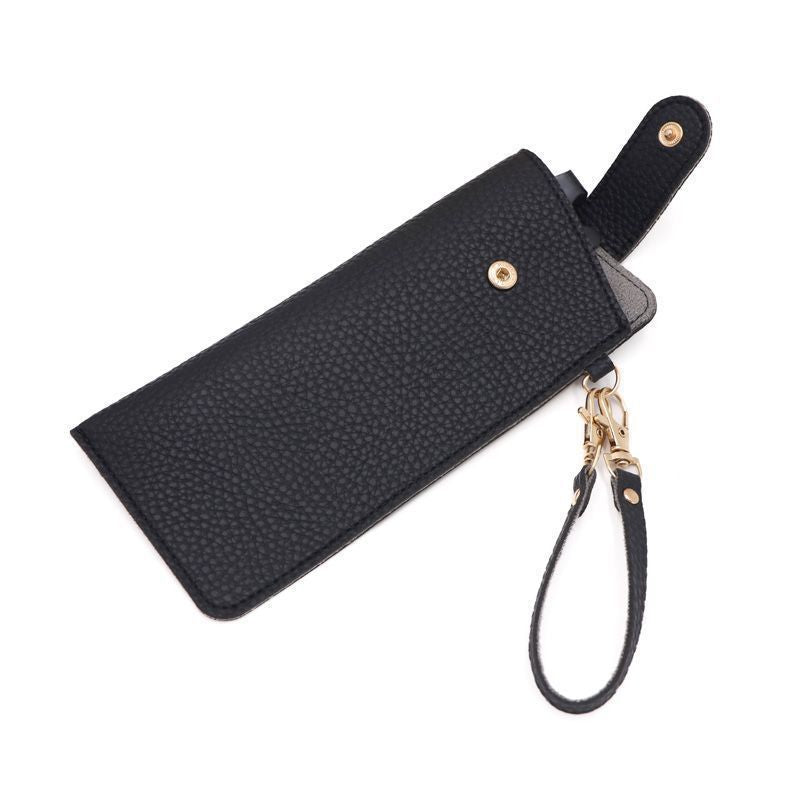 Elegant Leather Eyewear Case