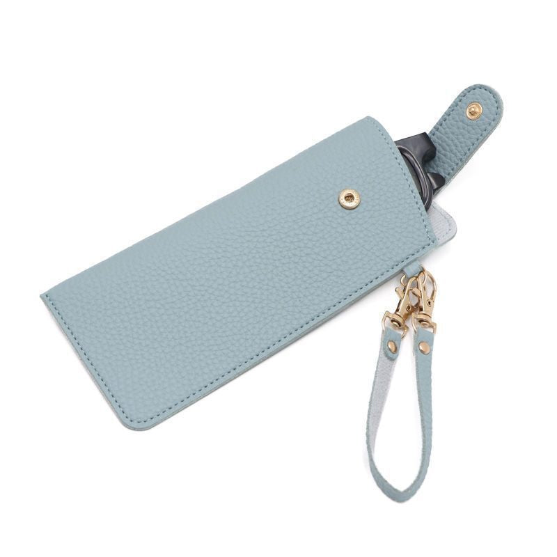 Elegant Leather Eyewear Case