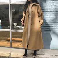 Abrigo Largo Elegante de Invierno para Mujer