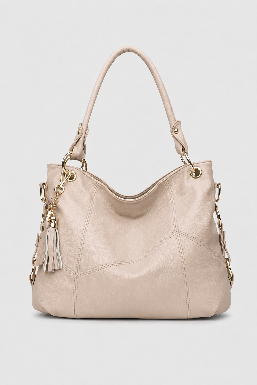 Elegant Women's Faux Leather Handbag - Spacious & Durable Everyday Tote