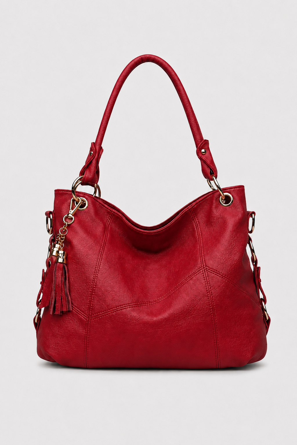 Elegant Women's Faux Leather Handbag - Spacious & Durable Everyday Tote
