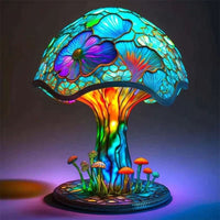 Lampe de table artisanale en mosaïque pour lumière douce et décoration