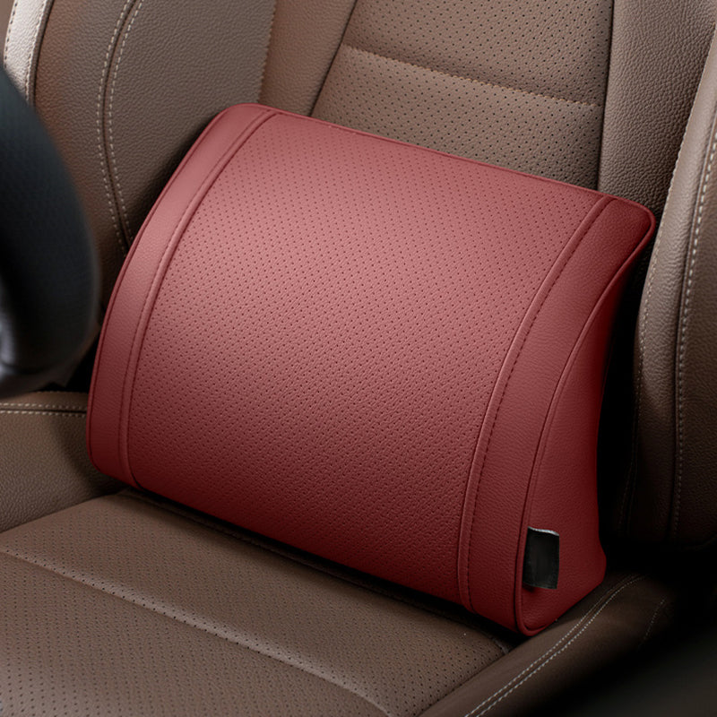 Ergonomic Memory Foam Car Lumbar Cushion and Headrest Support Set