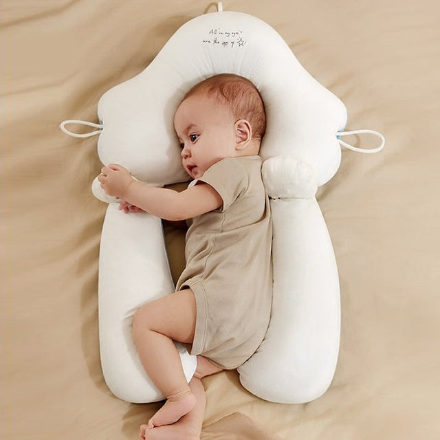 Ergonomic Sleep Cushion for Babies – Safe, Comfortable, and Adjustable for Newborns (0-12 Months)